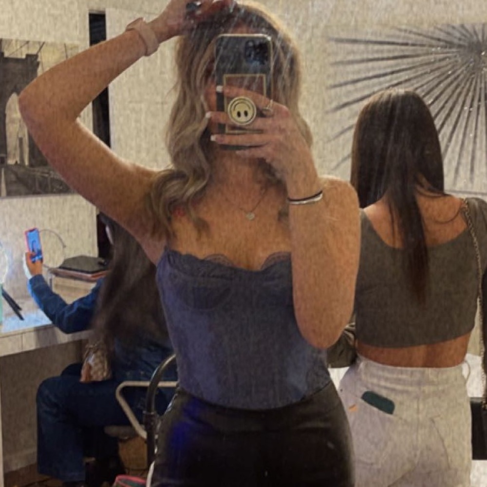 Out from under corset